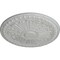Ekena Millwork Raymond Ceiling Medallion (Fits Canopies up to 5 3/8"), Hand-Painted Frost, 18"OD x 1 1/4"P CM18RA2FRF - alternate 4